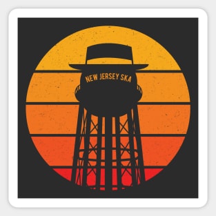 New Jersey Ska Water Tower Sticker